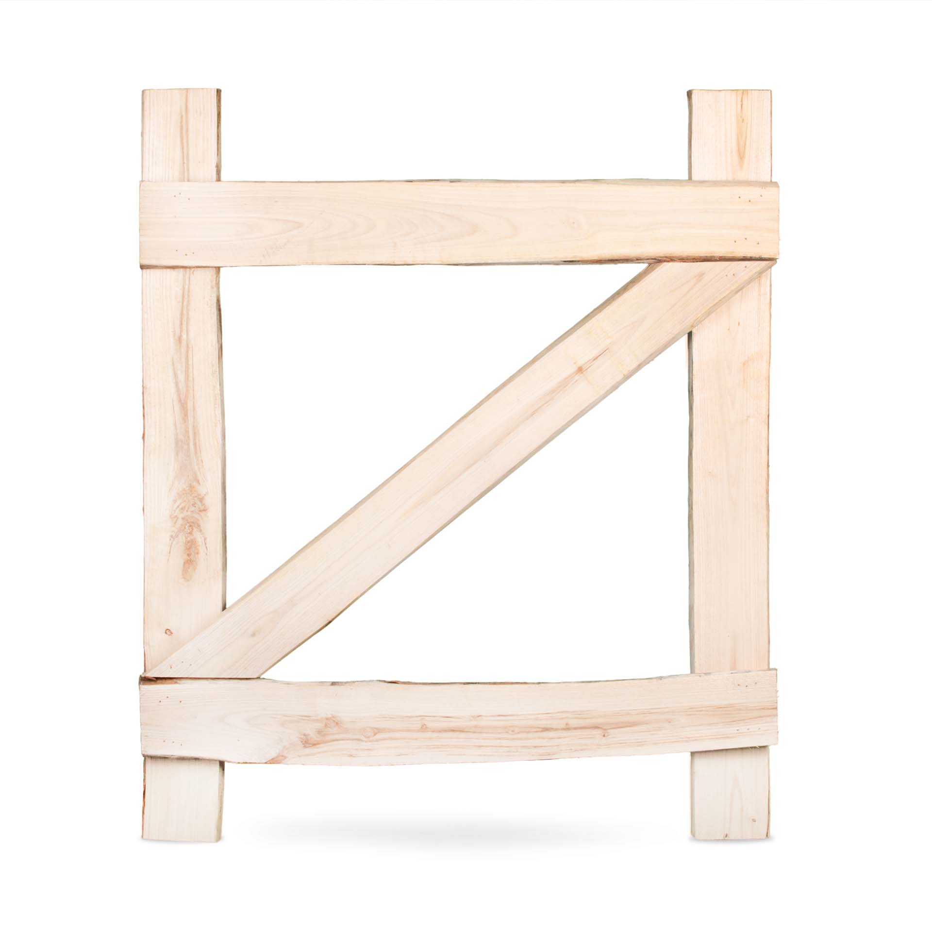 Feldtor/Weidetor (genagelte Ausführung), Edelkastanie B100 cm H120 cm