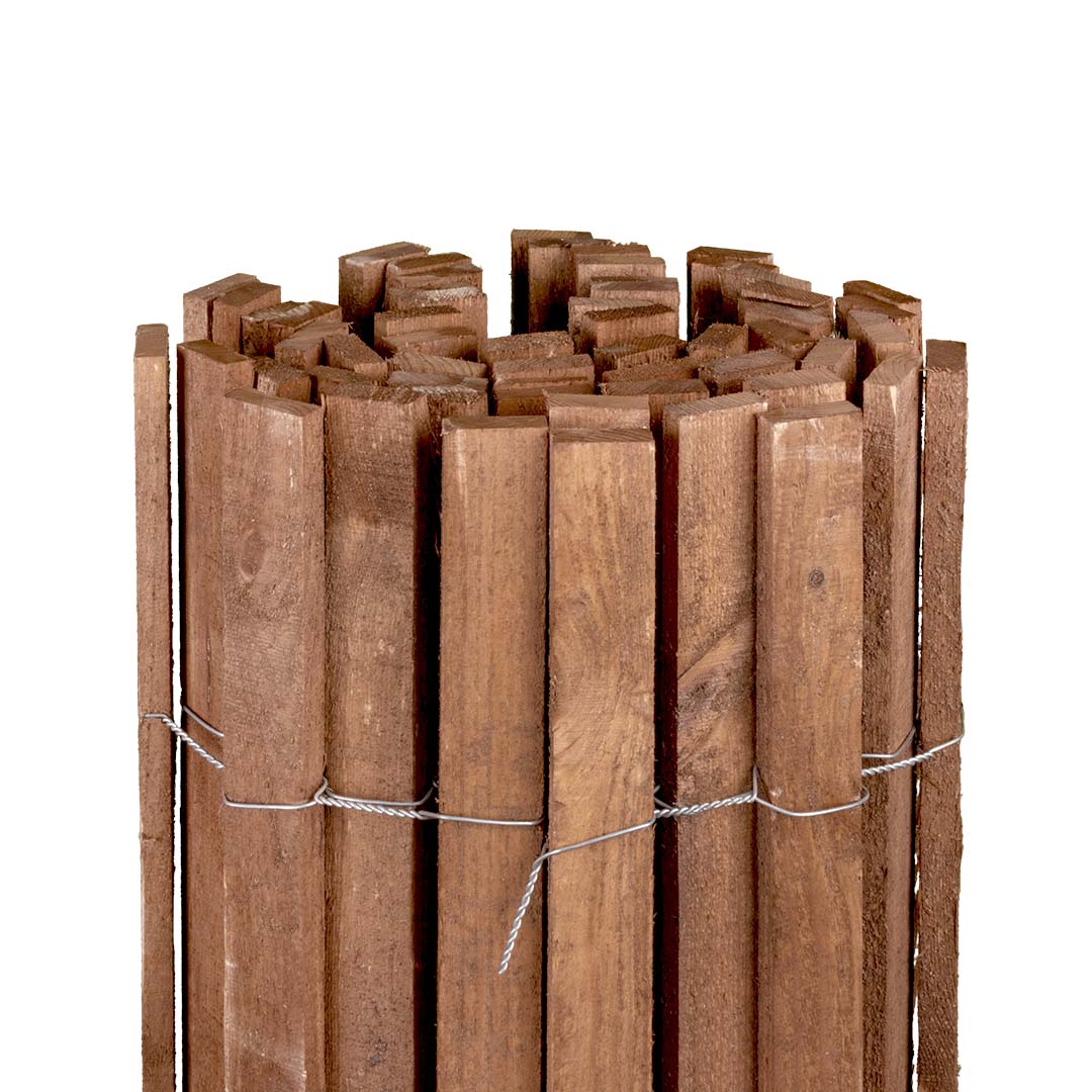 Baumschutz-/ Bissschutzzaun aus Fichte (imprägniert) - Länge 5 Meter, Höhe 150 cm, Lattenabstand ~6 cm