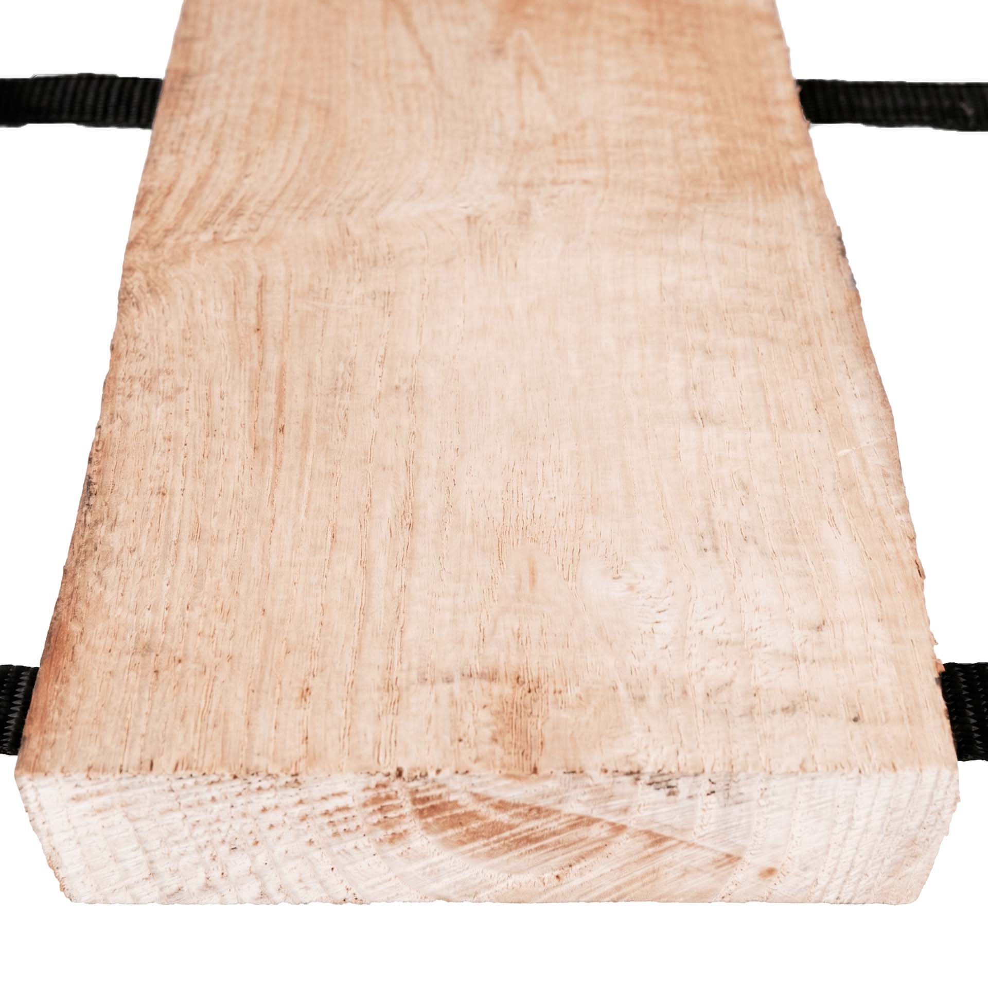 Rollweg, Gartenweg aus Hartholz, Edelkastanie - Länge 2,5 Meter, Breite 60 cm, Abstand ca. 8 cm
