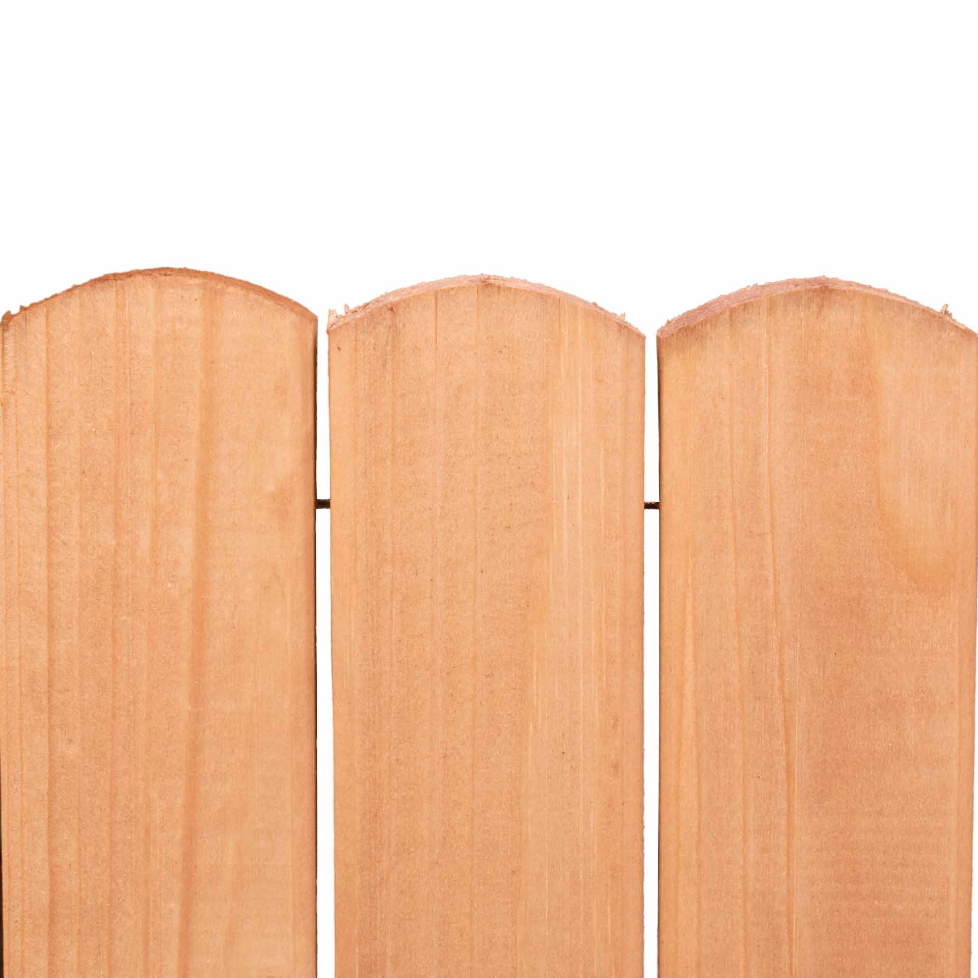 Beeteinfassung / Rasenkante aus Holz, versch. Ausführungen 30 cm 300 cm kastanienbraun