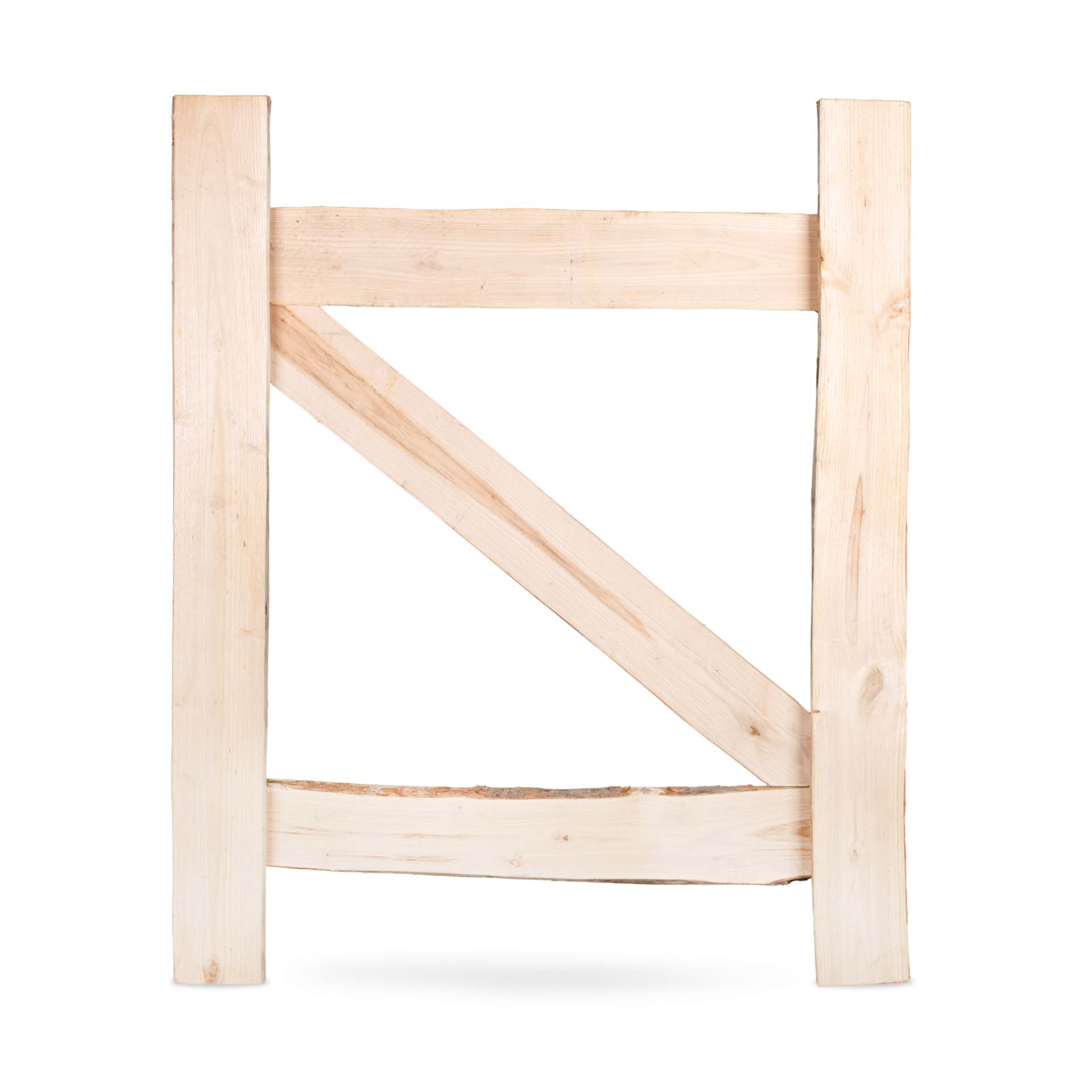 Feldtor/Weidetor (genagelte Ausführung), Edelkastanie B100 cm H120 cm